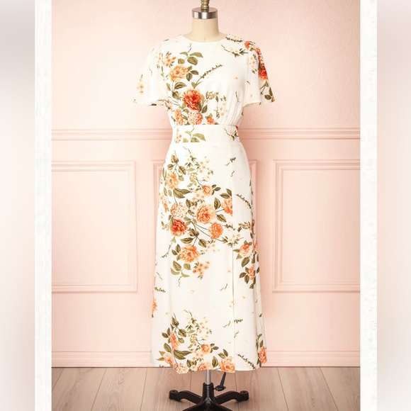 SUGARLIPS Floral MIDI Dress - Picture 7 of 14